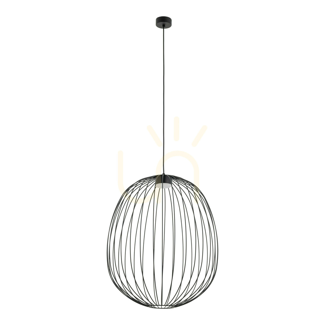 Závesné svietidlo Sphera L Black 1 Xgx53