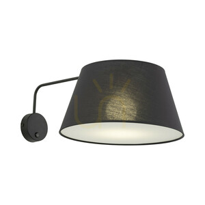 Nástenná svietidlo Formo Black 1 Xe27 small 6