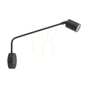Nex Black nástenná svietidlo 1 XGU10 small 4
