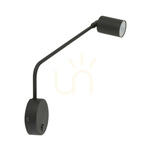 Nex Black nástenná svietidlo 1 XGU10 small 5