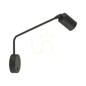 Nex Black nástenná svietidlo 1 XGU10 small 6