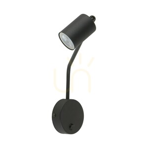 Nex Black nástenná svietidlo 1 XGU10 small 9