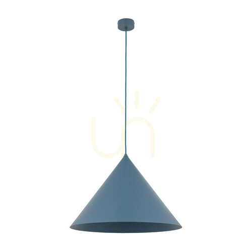 Skontrolujte Závesné svietidlo Cono XL Navy 1 XE27