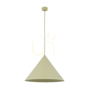 Závesné svietidlo Cono XL v odtieni pistácie, 1 x E27 small 0