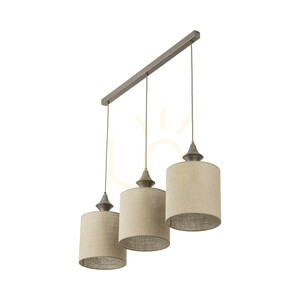 Závesné svietidlo Amura New Brown 3 Xe27 small 5
