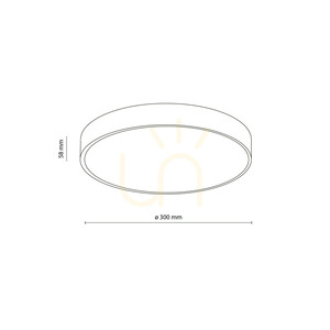 Stropné svietidlo Velis Black 24 W LED, IP54 small 10