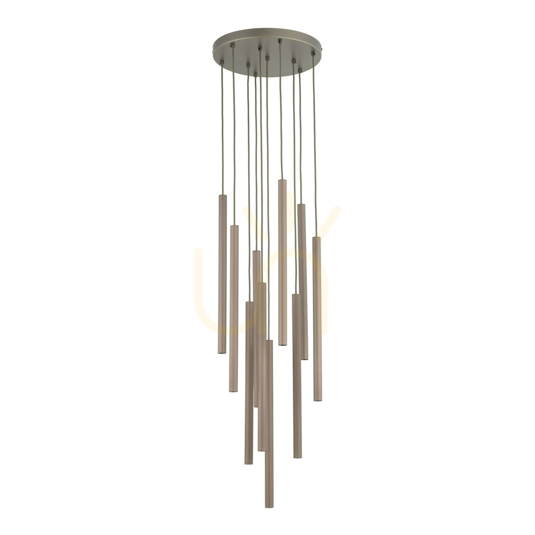 Ferro New Brown függesztett lámpa, 10 db XG9-es kör alakú