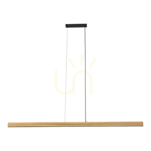 Závesné svietidlo Viga Wood LED z brúseného borovicového dreva v antickom štýle small 10