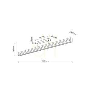 Stropné svietidlo Viga Wood LED z brúseného borovicového dreva a orechového dreva small 7