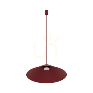 Závesné svietidlo Lume XL v odtieni Burgundy, 1 x GX53 small 9