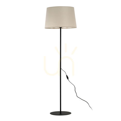 Skontrolujte Stojaca lampa Maja v béžovej farbe, 1 svetlo