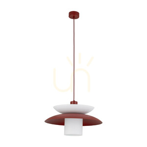 Závesné svietidlo Verado Burgundy 1 small 0