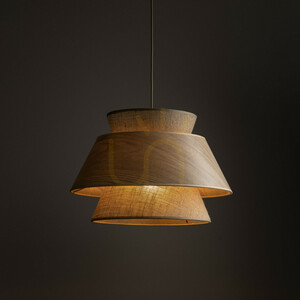 Závesné svietidlo Kalum Wood 1 Xe27 small 1