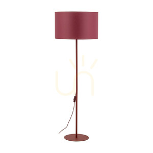 Stojaca lampa Dalum Burgund 1x E27 small 0