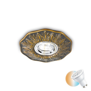 Zapustené svietidlo Ideallux POLKA 115580 šampanské GU10 14 cm 0 Zapustené svietidlo Ideallux POLKA 115580 šampanské GU10 14 cm small 0