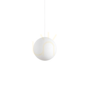 Závesné svietidlo Ideallux CARTA SP1 D30 biele 226026