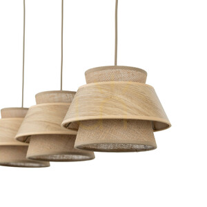 Závesné svietidlo Kalum Wood 3 Xe27 small 4