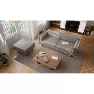 Ottomanka CHELSEA – Pohovka Taupe City small 1