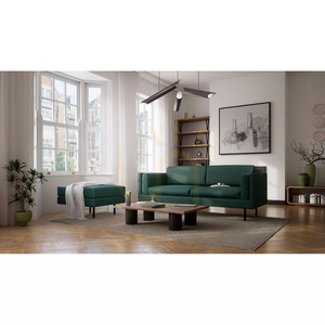 Ottomanka CHELSEA – Zelená pohovka City small 5