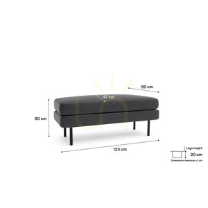 CHELSEA Lavica – Sofa Gray City small 4