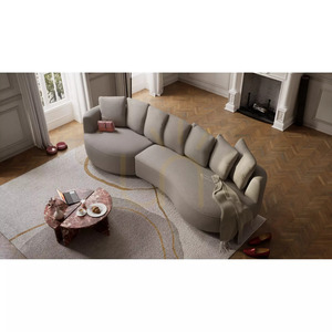 Rohová pohovka BELLEVILLE pre 4 osoby – farba Taupe od City Sofa small 5
