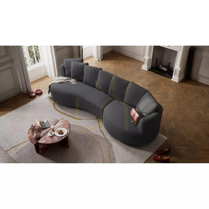Rohová pohovka BELLEVILLE pre 4 osoby – Gray City Sofa small 5