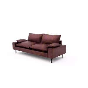 Dvojmiestna pohovka AVENTINE – pohovka Burgundy City small 3