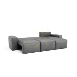Univerzálna rohová rozkladacia pohovka JORDAAN – Gray City Sofa small 4