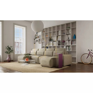 Rozkladacia rohová pohovka JORDAAN – v tvare písmena U – Cream City Sofa small 7