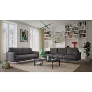 4-miestna pohovka BRERA – tmavošedá pohovka City small 6