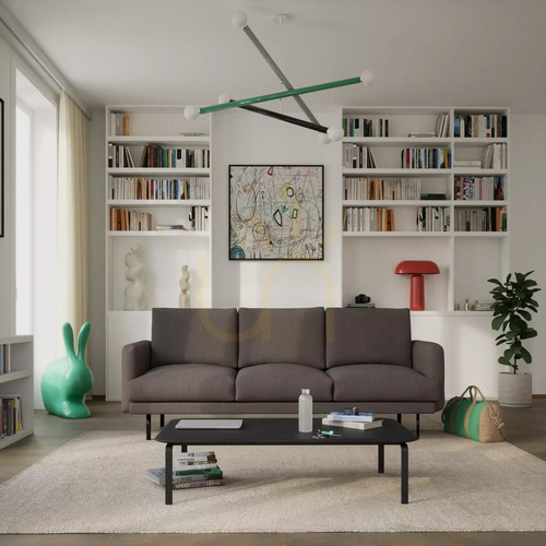 Skontrolujte 4-miestna pohovka BRERA – farba taupe od City Sofa