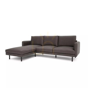 Rohová pohovka BRERA pre 4 osoby (ľavostranná) – farba taupe od City Sofa small 3