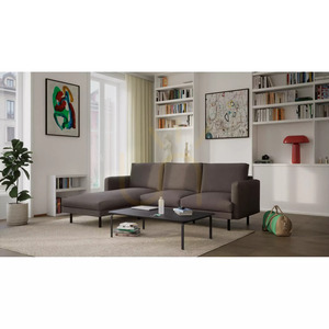 Rohová pohovka BRERA pre 4 osoby (ľavostranná) – farba taupe od City Sofa small 6