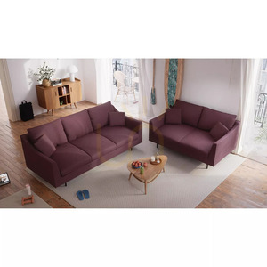 Dvojmiestna pohovka ALFAMA – pohovka Burgundy City small 5