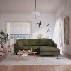 Rohová pohovka ALFAMA pre 4 osoby – Green City Sofa small 1