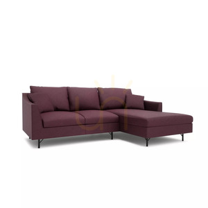 Rohová pohovka ALFAMA pre 4 osoby – Burgundy City Sofa small 2