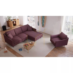 Rohová pohovka ALFAMA pre 4 osoby – Burgundy City Sofa small 5