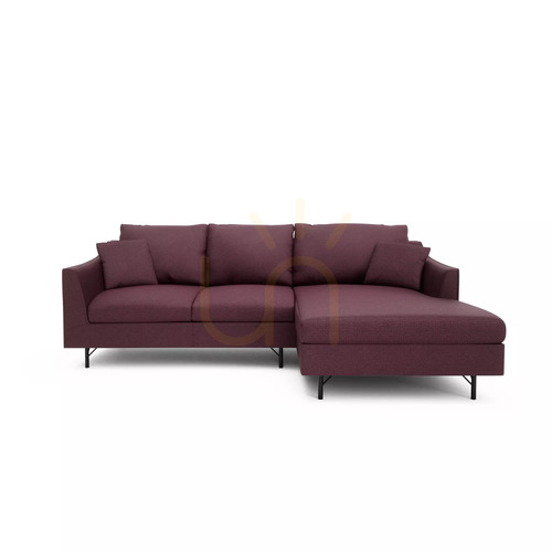 Skontrolujte Rohová pohovka ALFAMA pre 4 osoby – Burgundy City Sofa