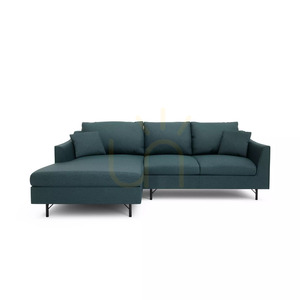Rohová pohovka ALFAMA pre 4 osoby – tmavomodrá, City Sofa small 0