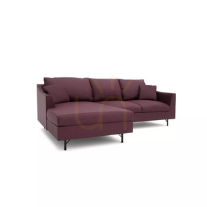 Rohová pohovka ALFAMA pre 4 osoby – Burgundy City Sofa small 2