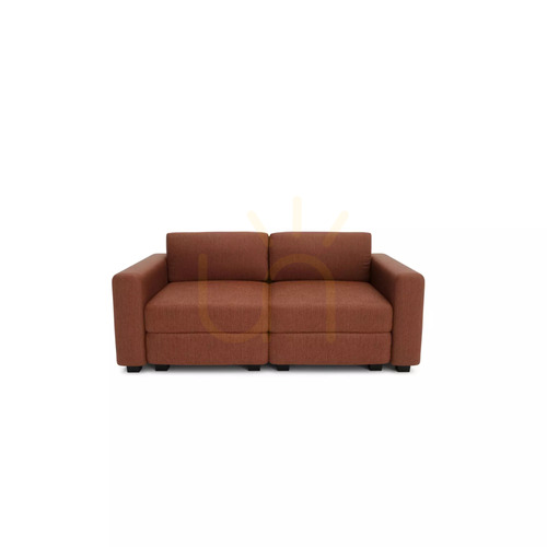 Skontrolujte Modulárna dvojmiestna pohovka GRACIA – farba terakota od City Sofa