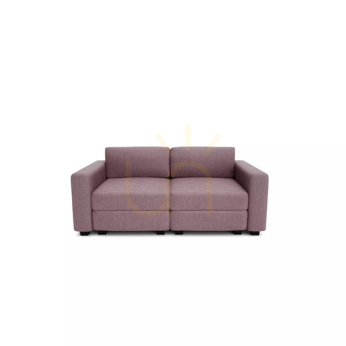 Skontrolujte Modulárna dvojmiestna pohovka GRACIA – tlmená ružová, City Sofa