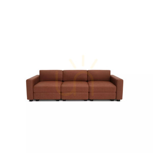 Modulárna trojsedačka GRACIA – farba terakota od City Sofa small 0