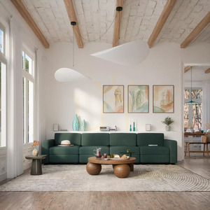 Modulárna pohovka GRACIA pre 4 osoby – Green City Sofa small 1