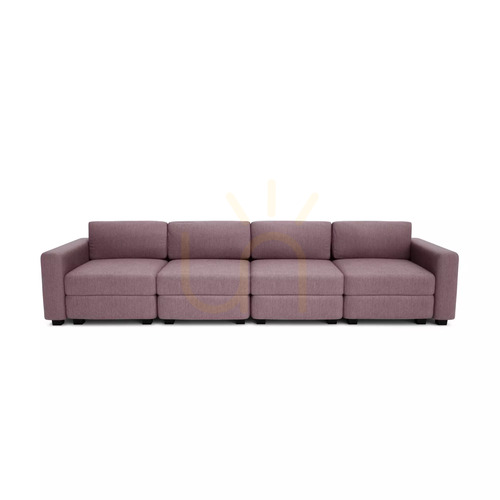 Skontrolujte Modulárna pohovka GRACIA pre 4 osoby – jemná ružová od City Sofa
