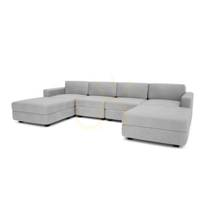 Modulárna pohovka GRACIA – v tvare písmena U, 180 x 320 x 180 cm – City Sofa Gray small 3