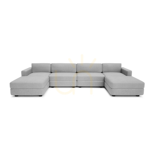 Skontrolujte Modulárna pohovka GRACIA – v tvare písmena U, 180 x 360 x 180 cm – City Sofa Gray