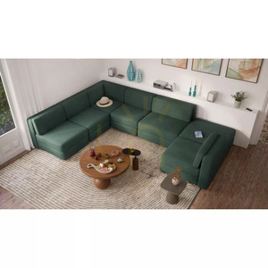 Modulárna pohovka GRACIA – v tvare písmena U, 160 x 340 x 230 cm – Green City Sofa small 5
