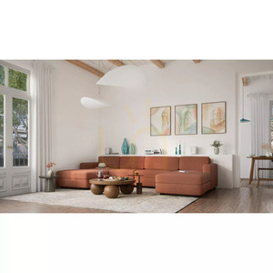 Modulárna pohovka GRACIA – veľký samostatný modul – farba terakota od City Sofa 10 Modulárna pohovka GRACIA – veľký samostatný modul – farba terakota od City Sofa small 10