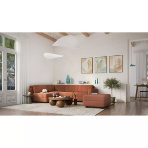 Modulárna pohovka GRACIA – veľký samostatný modul – farba terakota od City Sofa 7 Modulárna pohovka GRACIA – veľký samostatný modul – farba terakota od City Sofa small 7